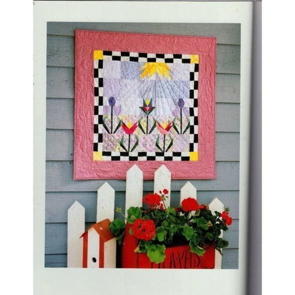Potting Shed Patchwork:14 Quilted Projects Fresh from the Garden Quilt Book 2002 - Picture 5 of 12